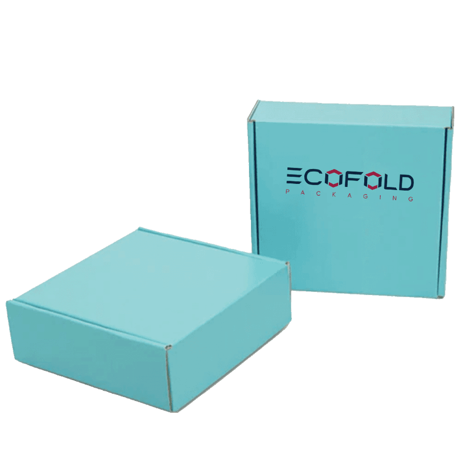 Teal Mailer Boxes